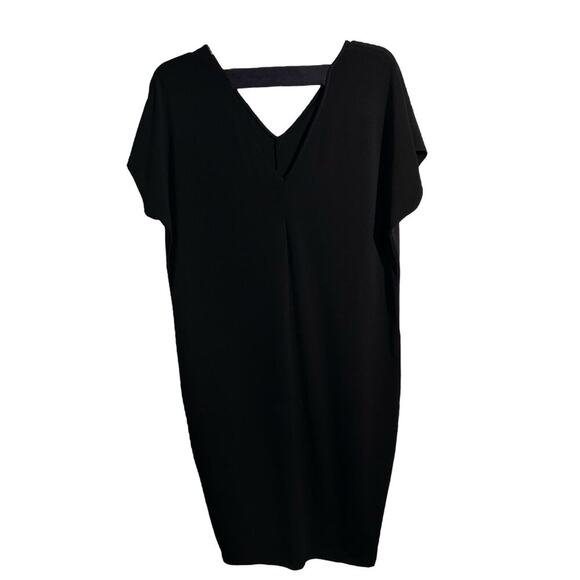 Rachel Rachel Roy Replenishment Black Keyhole Midi Dress Size Medium - Picture 3 of 9